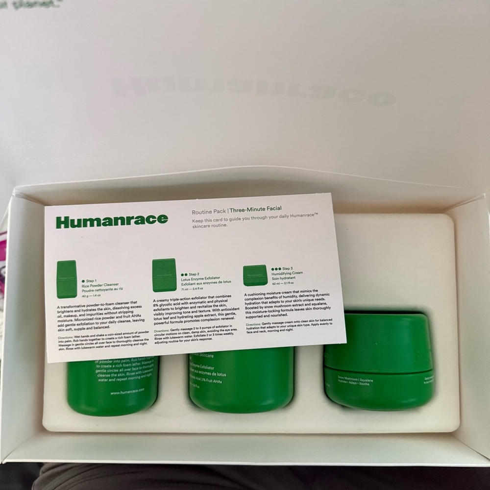 Humanrace Skincare Routine Pack - Picture 2 of 2